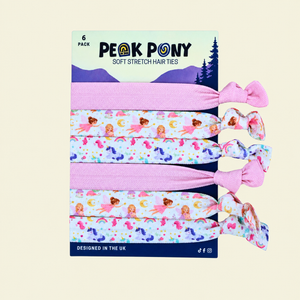 Unicorns And Fairies - Flat Hair Elastics