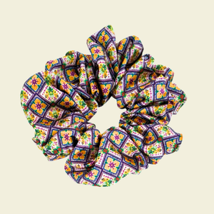 Celebration In Goa - Satin Scrunchie