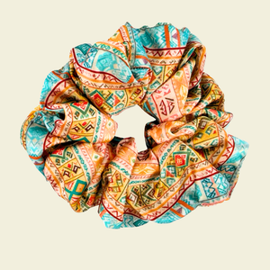 In Cusco - Satin Scrunchie