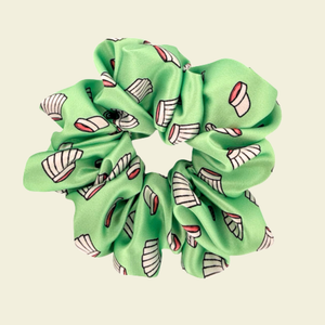 Lawn Tennis - Satin Scrunchie