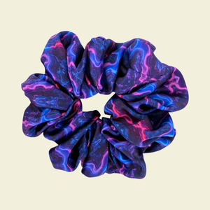 Neon Zambezi - Satin Scrunchie