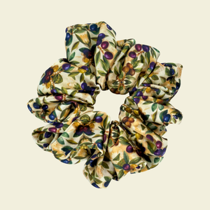 Olives In Achlades - Satin Scrunchie