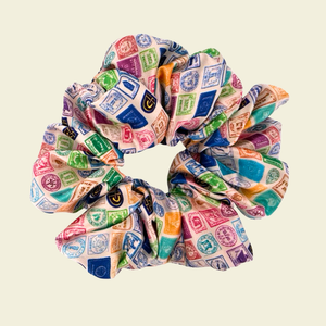 Passport Control - Satin Scrunchie