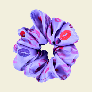 Cupids Bow - Satin Scrunchie
