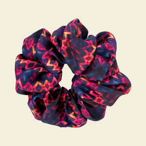 Sherpas At Night - Satin Scrunchie