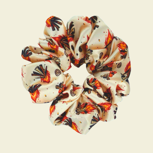 This Camp Is On Fire - Satin Scrunchie