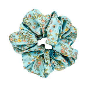 Meadow Bees - Satin Scrunchie