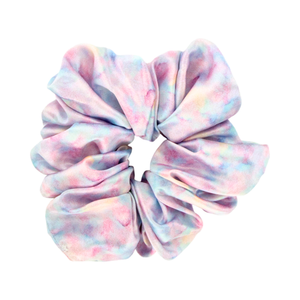Candy Floss Cloud - Satin Scrunchie