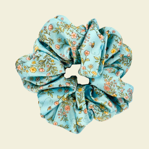 Meadow Bees - Satin Scrunchie