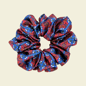 Moroccan Mosaic - Satin Scrunchie