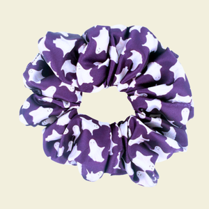 Haunted Halloween - Satin Scrunchie