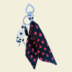 Toffee Apples - Satin Bag Charm
