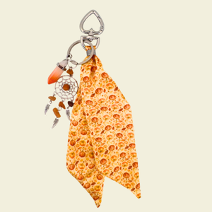 Pumpkin Patch - Satin Bag Charm