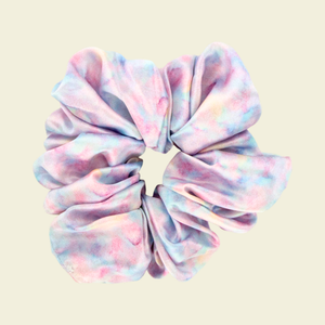 Candy Floss Cloud - Satin Scrunchie