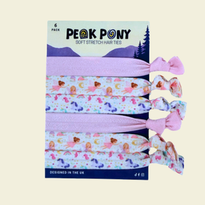 Unicorns And Fairies - Flat Hair Elastics