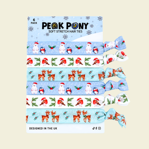 Christmas Cuties - Flat Hair Elastics
