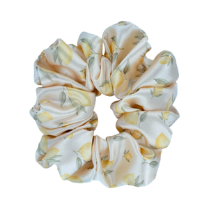 Lemon Zest - Satin Scrunchie