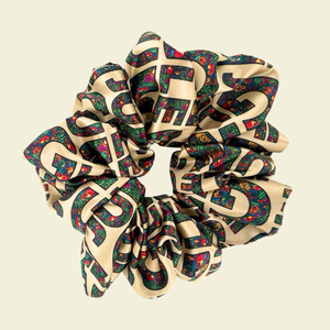 Welcome To The Jungle - Satin Scrunchie