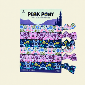 Floral Blooms - Flat Hair Elastics